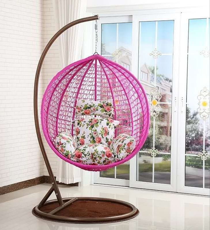 Hot Selling Modern Wicker Chair Garden Swing Egg Chair Hammock Hanging Basket Hanging Chair