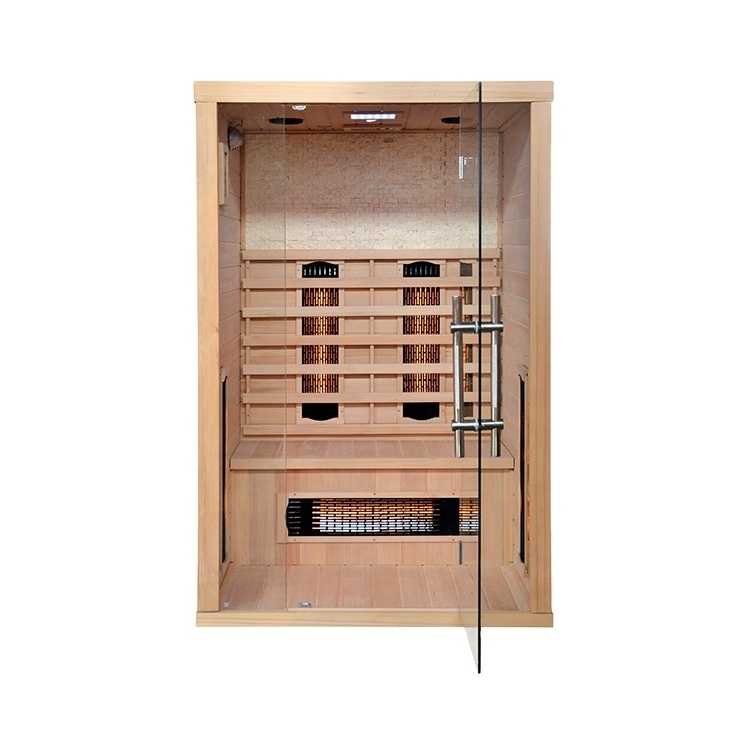 Hot sale 2 person capacity infrared sauna for family use