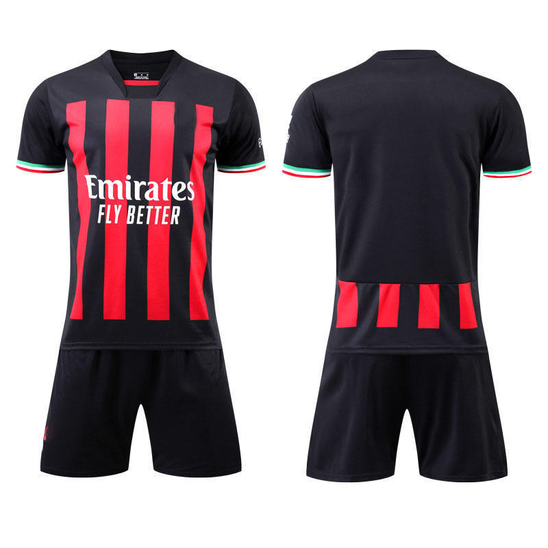 23-24 new Milan soccer wear IBRAHIMOVIC football jersey TONALI jersey soccer GIROUD football shirt Fan version jersey