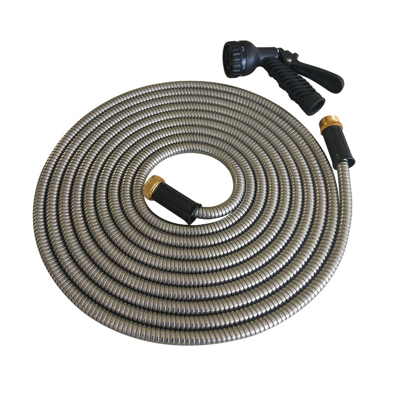 Free Sample! Stainless steel water garden hose sprayer good quality flexible metal hose