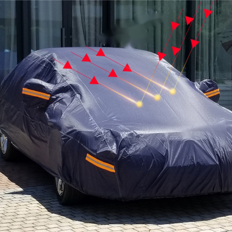 Universal Customized Waterproof PEVA  Car Cover for Protect Dandelion OEM Logo Fabric Packing Pcs Protection Printing Material