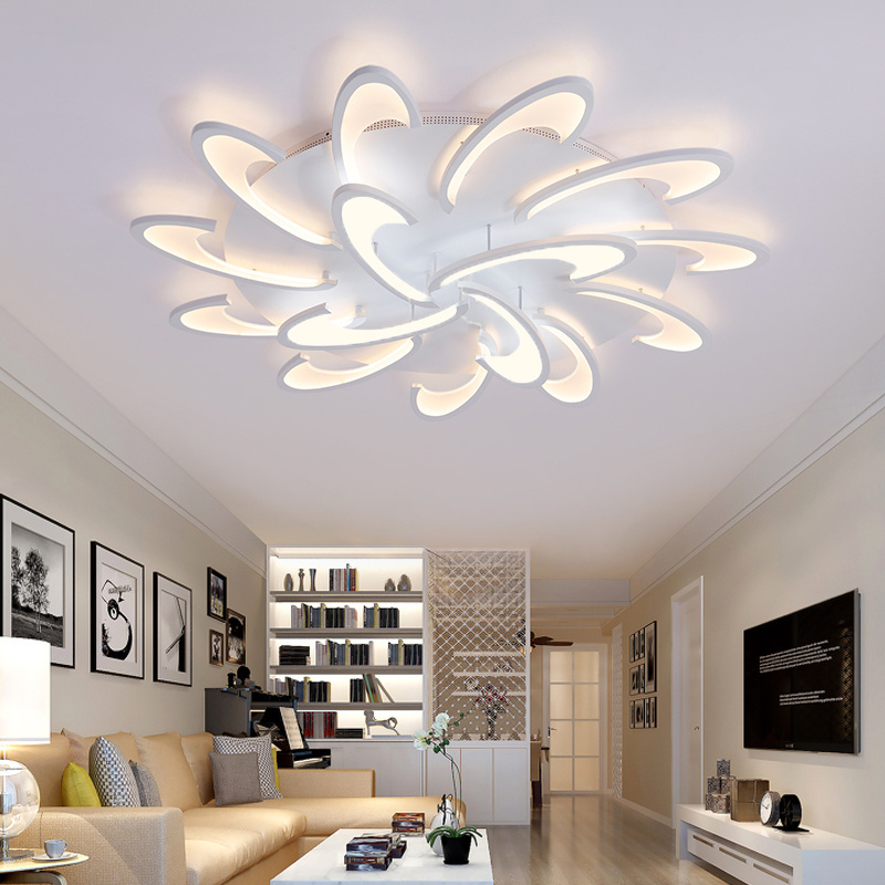 New Design Interior Lighting Acrylic Ceiling Lamps Modern Minimalist Living Room LED Ceiling Lights