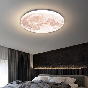 2022 new creative moon master bedroom room ceiling lamp ultra-thin led ceiling light for bedroom