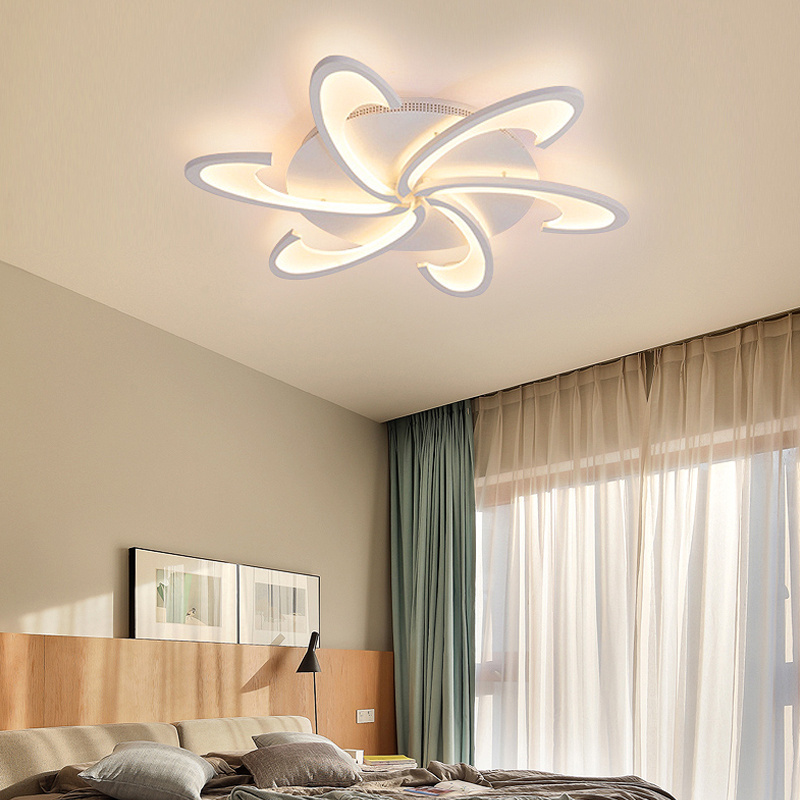 Nordic modern pattern acrylic ceiling lights is suitable for LED ceiling lamps in bedroom and living room