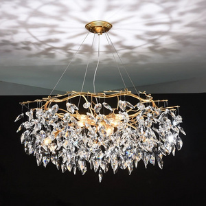 Modern luxury crystal chandeliers ceiling pendant lights chandelier for bedroom,dining room,living room