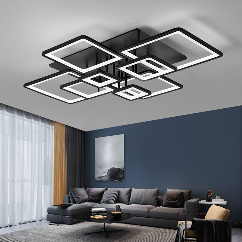 Smart Modern Surface Mounted Pop Ceiling Lamp Fixtures APP Remote Control Lighting Corridor Home LED Ceiling Light