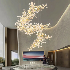 New Product Indoor Hotel Lobby Villa Decoration Lighting Large Project Luxury Custom Ceiling Chandelier