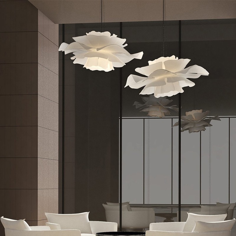 Modern art creative flower decorative lighting LED pendant lights suitable for bedroom dining room chandelier