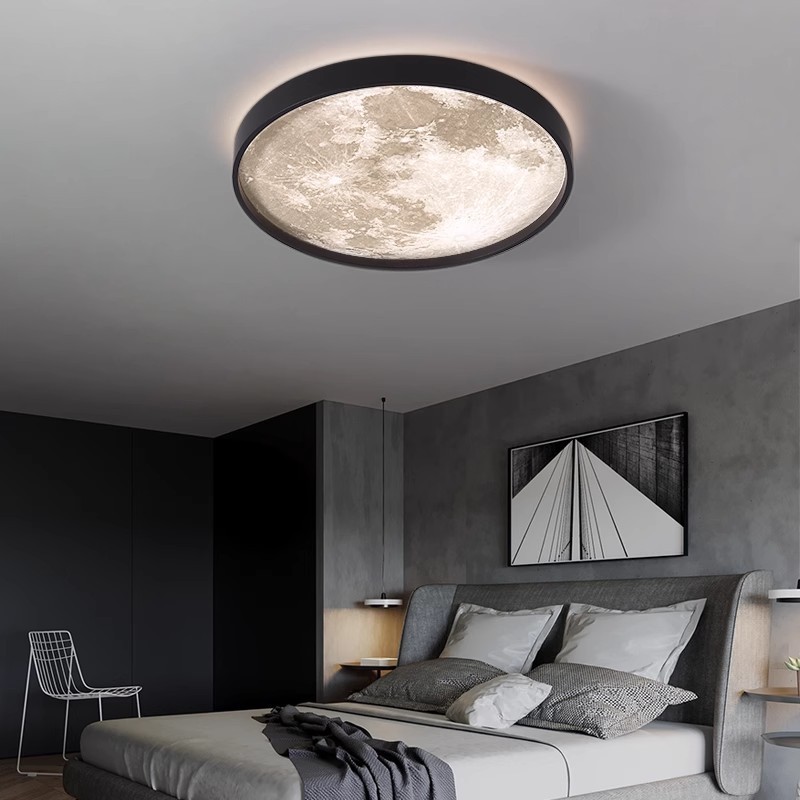 Modern LED Wall Lamp Ceiling Lights Moon Indoor Lighting For Bedroom Living Hall Room HOME Decoration Fixture Lights