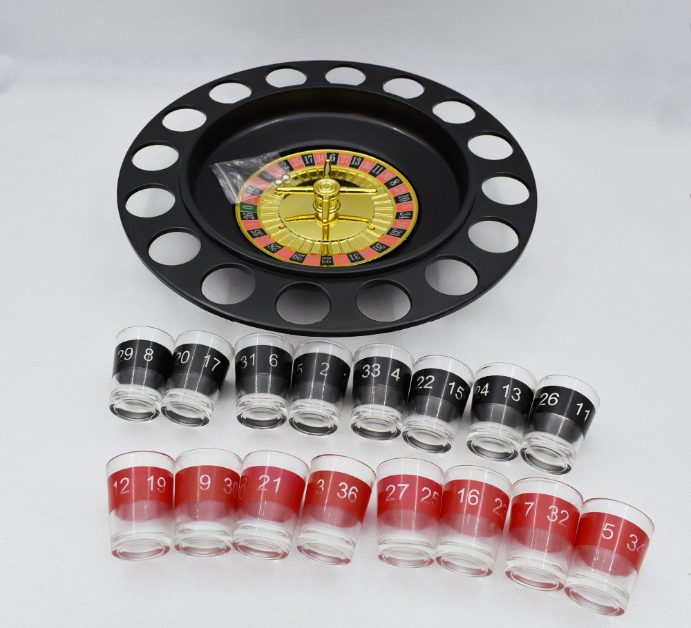 3 in 1  machine shot glass roulette wheel drinking game casino roulette drinking game  roulette game machine