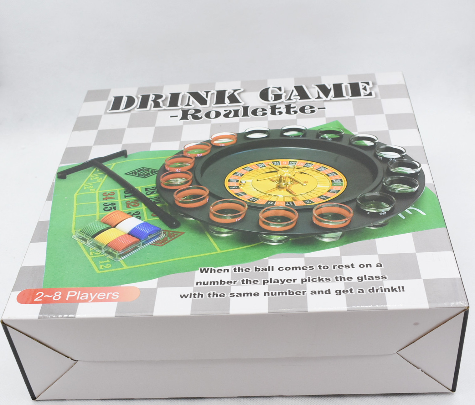 3 in 1  machine shot glass roulette wheel drinking game casino roulette drinking game  roulette game machine