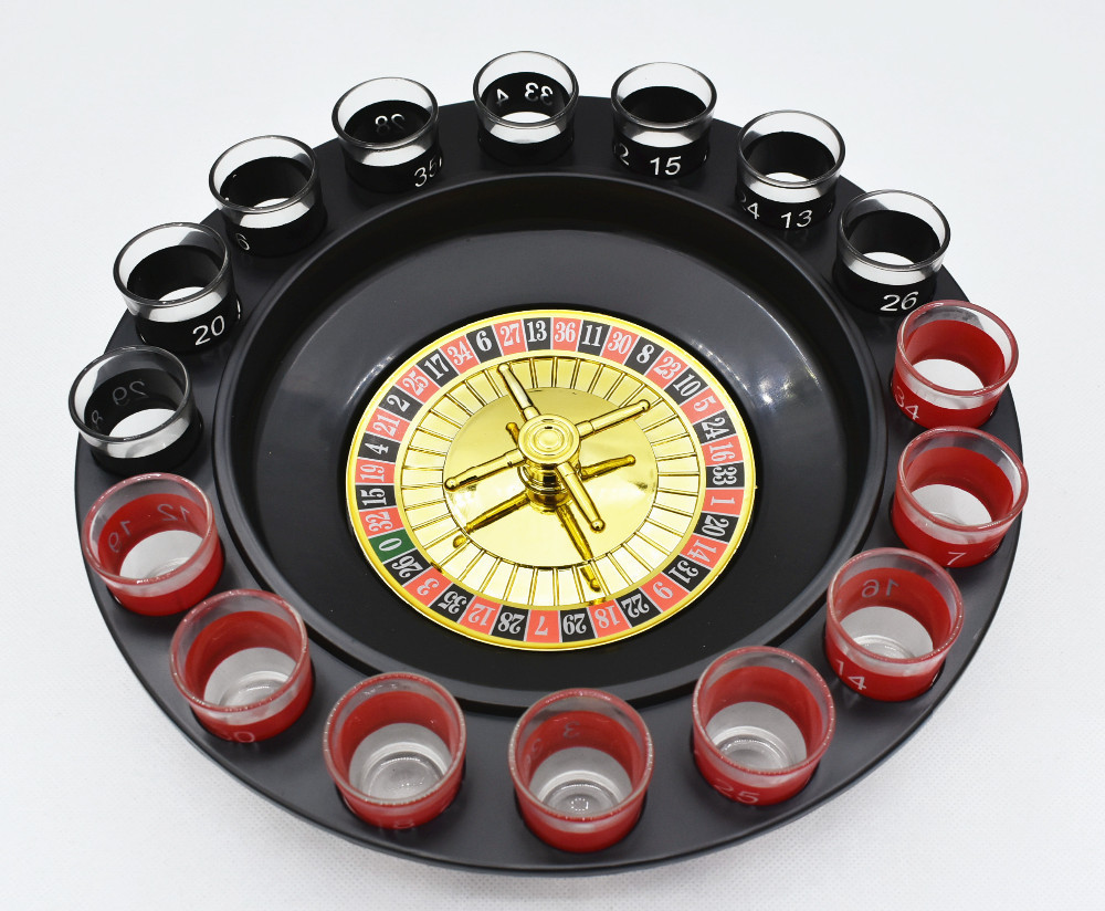 3 in 1  machine shot glass roulette wheel drinking game casino roulette drinking game  roulette game machine