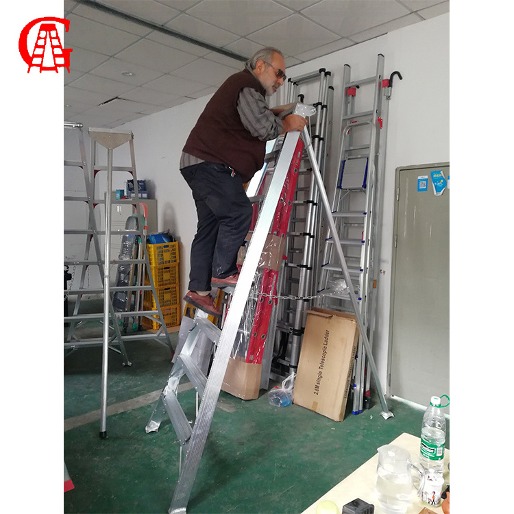 Orchard ladders aluminium tripod safety ladder designed for fruit picker