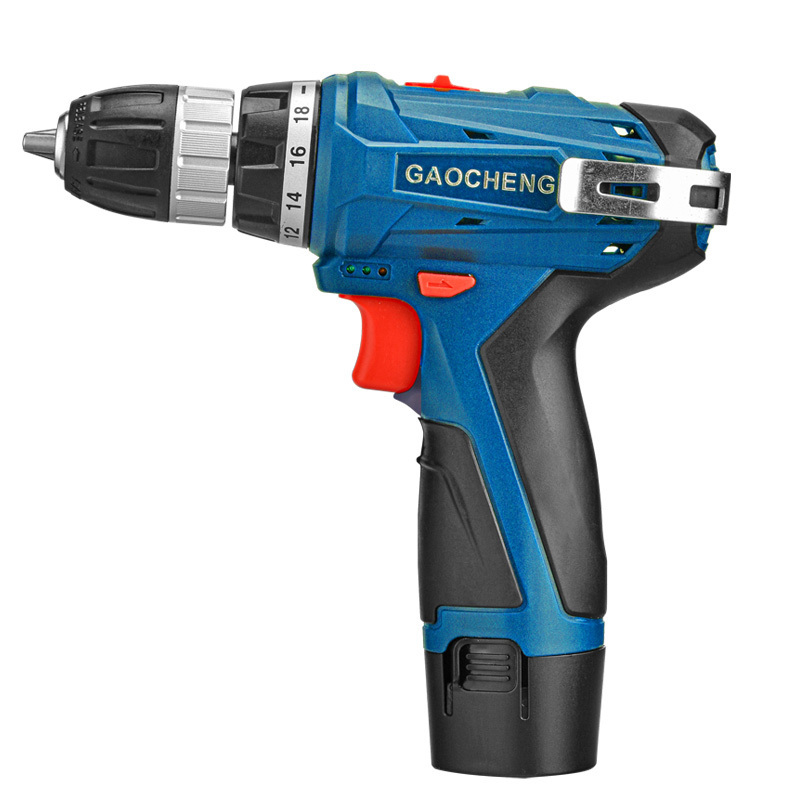 Gaocheng CL12V  Factory Supply Power Craft Cordless Drill 18V 12V Cordless Drill Battery Cordless Power Drill