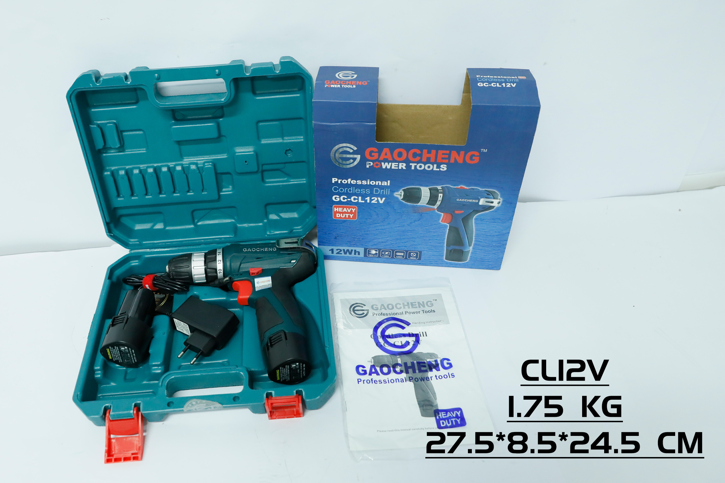 Gaocheng Factory Supply Power Craft Cordless Drill 20v 18v  Battery Cordless Power Drill Cordless Drill