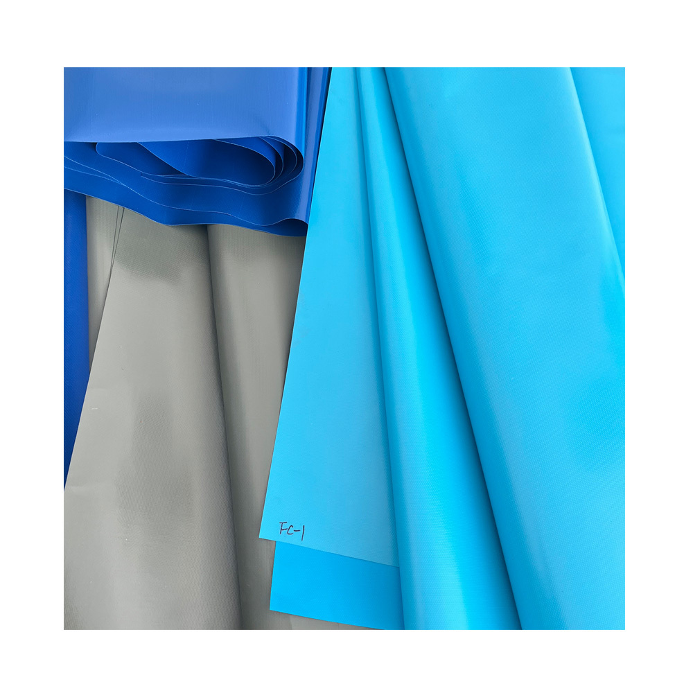 New Arrival FC Coated Fabric Tarpaulin Fabric For Fish Pond Liner Waterproof Membrane Trunk Cover