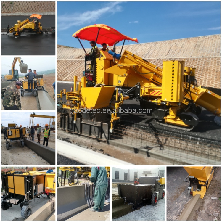 GDHM11D Hot Sales Asphalt Cement Curbing Machine Curb Making Machine