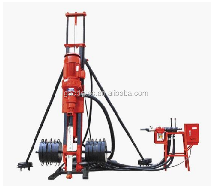 Mini portable electric DTH rock mine+drill+rig for gold mine in south africa