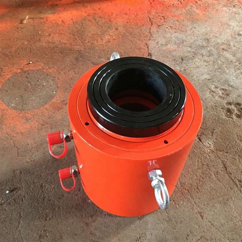 Hydraulic Hollow Plunger Double Acting Mechanical Telescopic Compact Cylinder