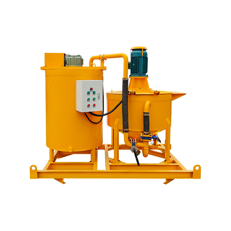 Specially design simple structure high output grout mixing cement mixer agitator for sale