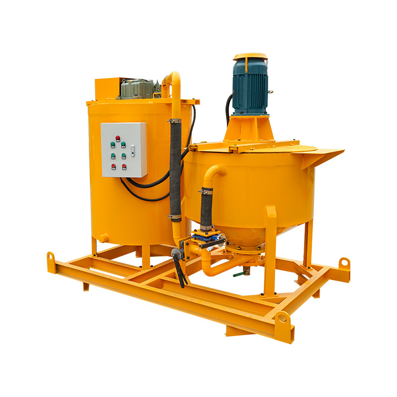 Specially design simple structure high output grout mixing cement mixer agitator for sale