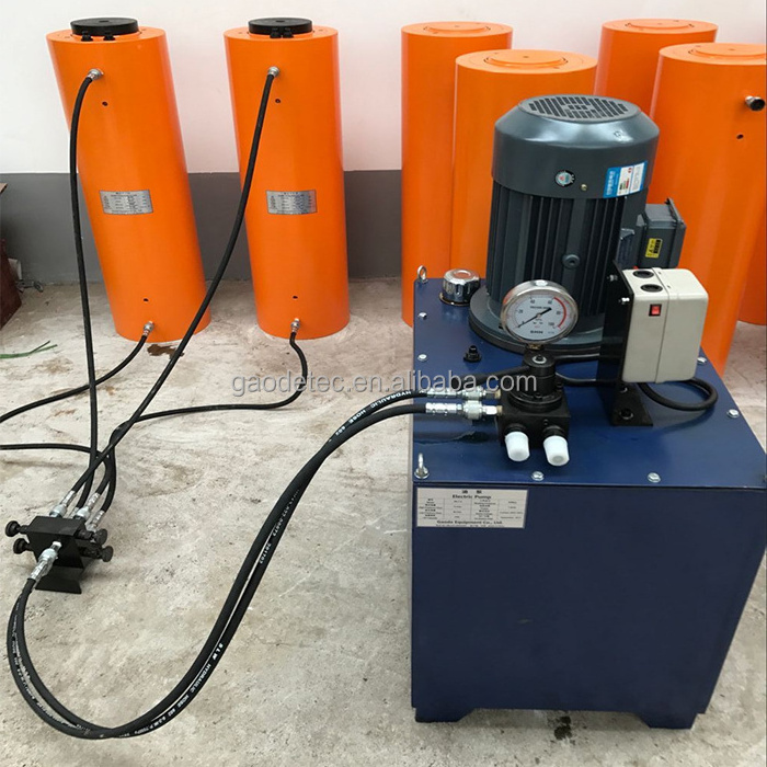 Electric Pump Station for Hydraulic Lifting Jack