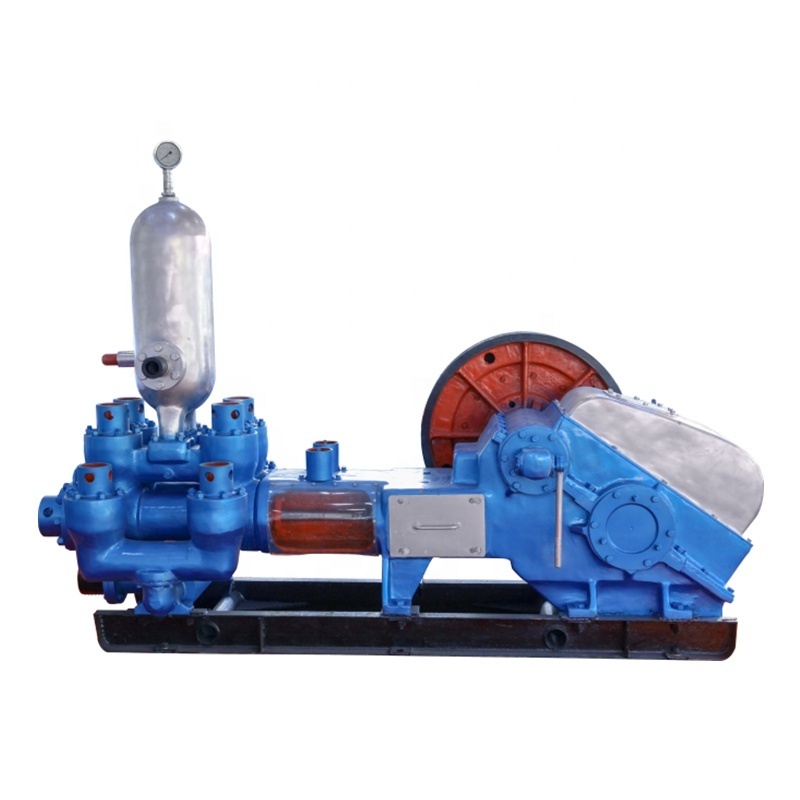 Double cylinder reciprocating double acting electric/diesel/hydraulic driven Drill Rig Mud Pump