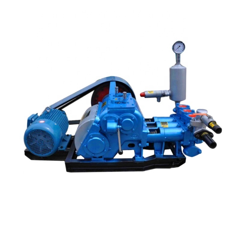 Double cylinder reciprocating double acting electric/diesel/hydraulic driven Drill Rig Mud Pump