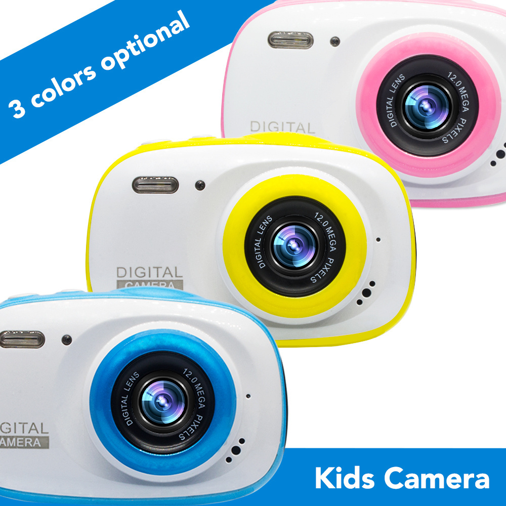 5MP Cheap 3M  IP68  Waterproof 2.0 inch LCD  Mini digital Child Kids Camera for children