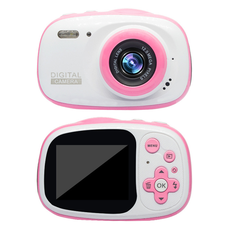 5MP Cheap 3M  IP68  Waterproof 2.0 inch LCD  Mini digital Child Kids Camera for children