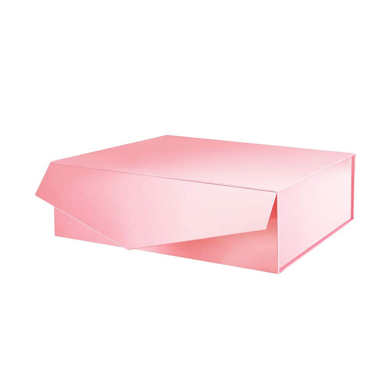 Custom Magnet Folding Paper Flat Pack Packaging Box Luxury Magnetic Gift Box with Magnet Closure