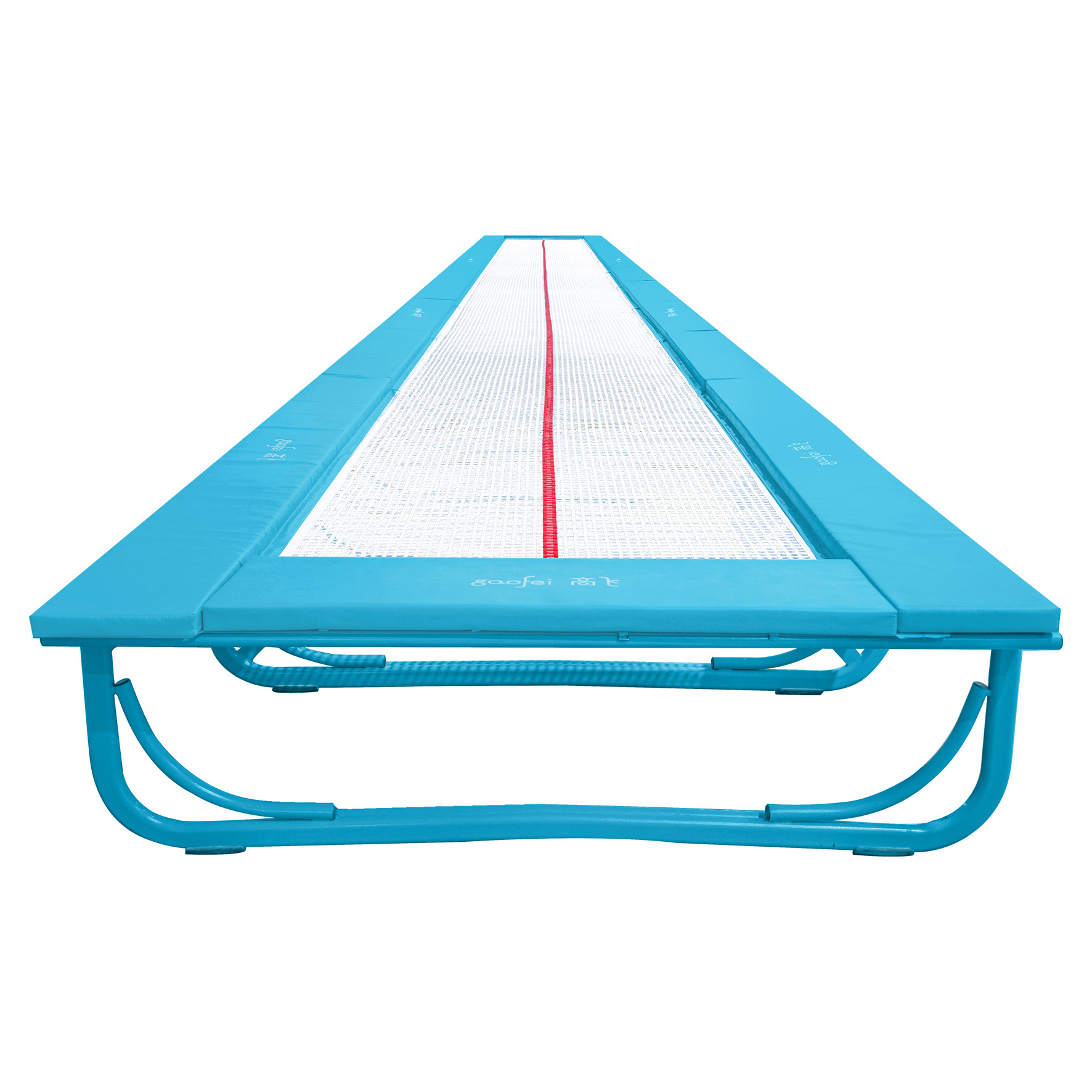 Gaofei High Quality Tumbled trampolin Customized Size Trampoline Tumble Track Long Trampoline  Jumping For Gymnastic Training