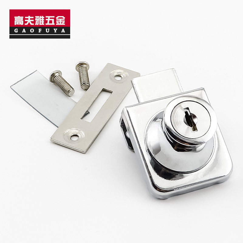 407 409 Zinc Alloy Furniture Cabinet Drawer Lock Cabinet Lock in Furniture Glass Lock