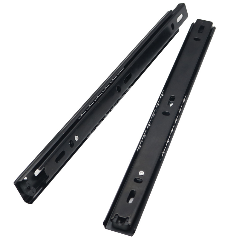 8-18 inch Drawer Slide Rail Mute Track Rail for Cabinet Slide Drawer Guide Drawer Slides Heavy Duty Factory