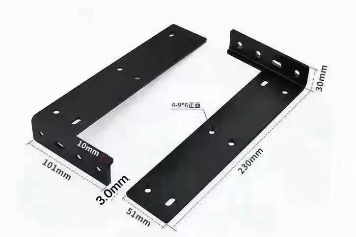 Industrial Modern Open Shelving Wall kitchen cabinet Bracket Hardware Heavy-duty Bracket Hanger Cabinet Hanger Bracket