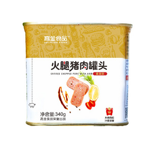 pork-luncheon-meat OEM meat canned Europe Standard halal luncheon meat