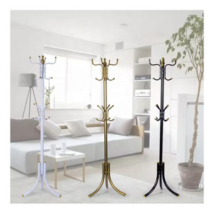 European Industrial Style Coat Rack with Tree Branch Design and Shoemakers' Tools for Shoes and Pants