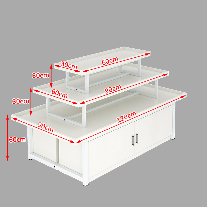 Gaogle OEM High Quality heavy duty supermarket wooden shelves store display racks gondola shelving