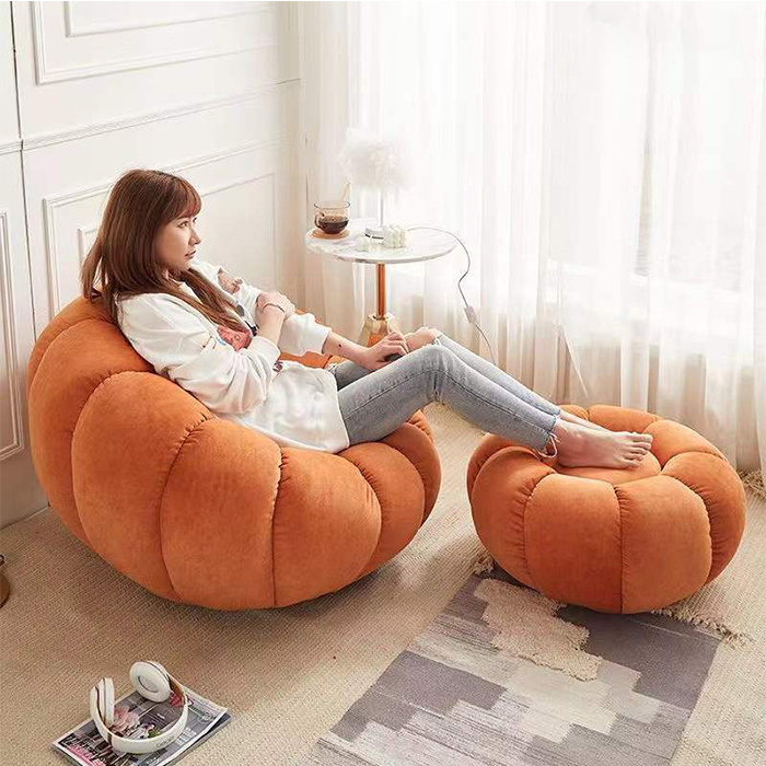 Ball Fat Boy Lazy Lounge Sofa Human Kennel Pouf Outdoor Modular Bean Bag Chair