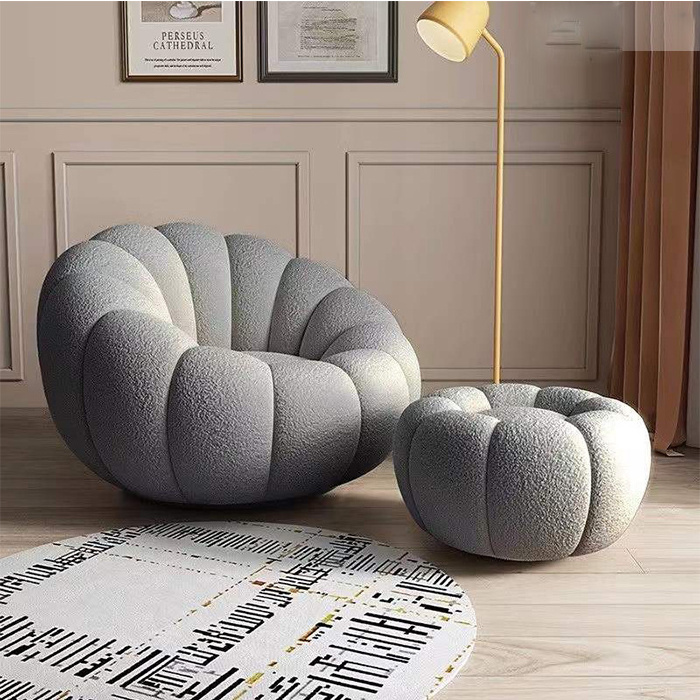 Giant Outdoor Kids Filler Fur Chair Ball Lazy Folding Bean Bag Sofa