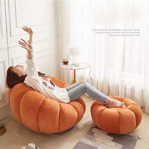 Giant Outdoor Kids Filler Fur Chair Ball Lazy Folding Bean Bag Sofa