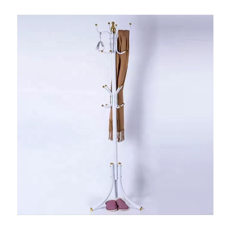 European Industrial Style Coat Rack with Tree Branch Design and Shoemakers' Tools for Shoes and Pants