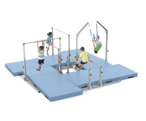 Gymnastic uneven bar for kids,Adjustable,Quality and stable rings group