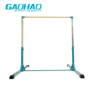 GAOHAO gymnastics bar for kids gym rings Height adjustable  hot gymnastics equipment for sale gymnastics horizontal bar