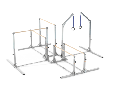 Gymnastic uneven bar for kids,Adjustable,Quality and stable rings group