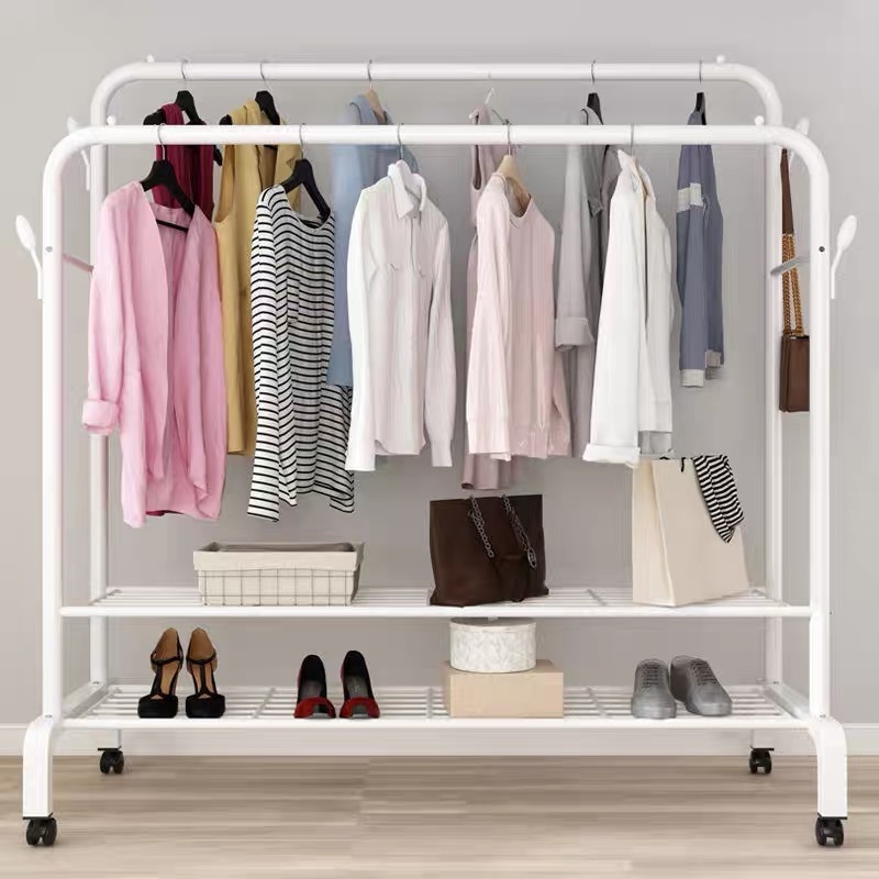 super vertical floor office store metal and marble hat cloth clothes hanger stand coats shelves pole coat rack for home use