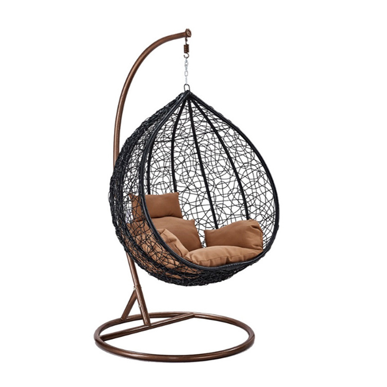 outdoor furniture wicker swing chair egg patio swing