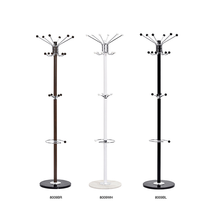 free standing sturdy hat rack stand bench hall tree with umbrella holder