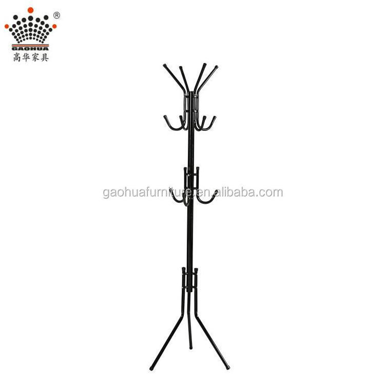 modern simple metal coat rack stand living room floor hat standing coat tree