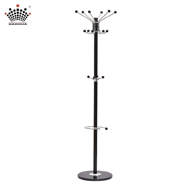 free standing sturdy hat rack stand bench hall tree with umbrella holder